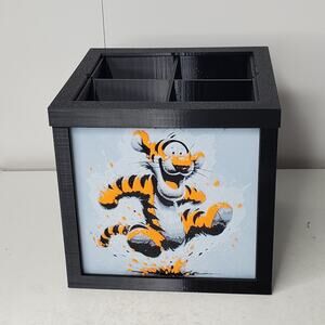 3D Printed Winnie the Pooh Woodland Friends Desk Organizer Removable Panels
